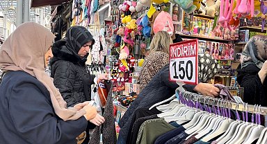 Bursa'da bayram hareketliliği çarşılara yansıdı