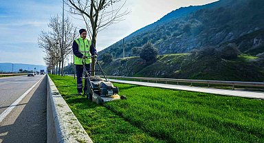 Bursa'da cadde ve bulvarlara estetik dokunuş