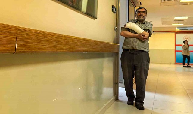 Bursa'da elini makineye kaptıran iş yeri sahibi yaralandı