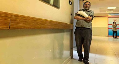 Bursa'da elini makineye kaptıran iş yeri sahibi yaralandı