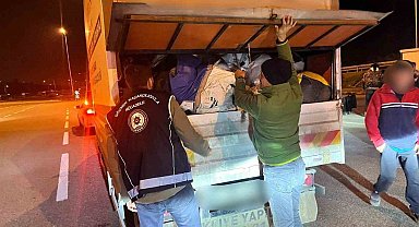 Bursa'da geniş kapsamlı göçmen operasyonu