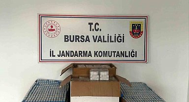 Bursa'da kaçak sigara operasyonu: 37 bin adet kaçak sigara ele geçirildi