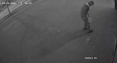 Bursa'da kundakçının güvenlik kamerası görüntüleri ortaya çıktı