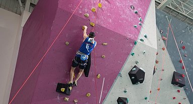 Bursa'da para tırmanış heyecanı