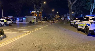 Bursa'da trafikte gece denetimi