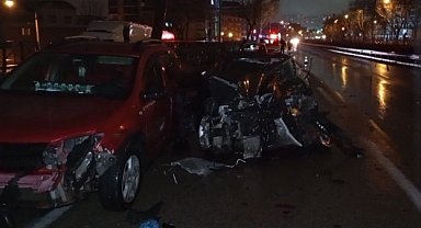 Bursa'da zincirleme kaza: 3 yaralı