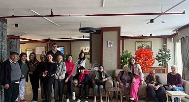 Burtom'dan huzurevi sakinlerine ziyaret