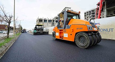 Büyükşehir, Dulkadiroğlu'nda asfalt mesaisini sürdürüyor