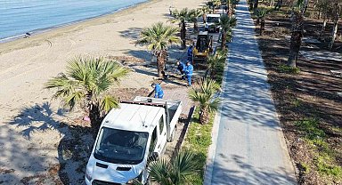 Büyükşehir ekipleri Sevgi Yolu'nu temizledi