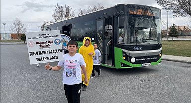 Büyükşehir Ulaşım A.Ş. ile 'Nezaket Yolda Kalmasın' projesini hayata geçirdi