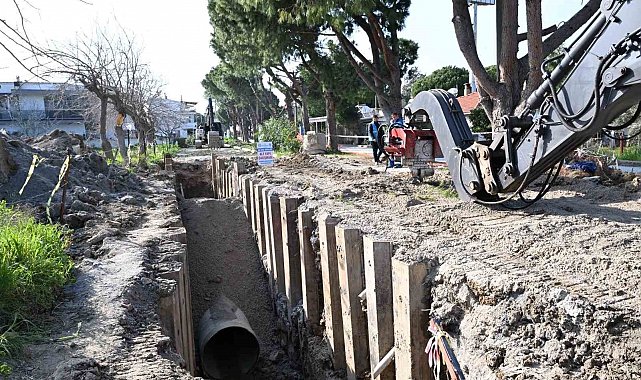 Büyükşehir'den Kuşadası'na 9 milyonluk altyapı yatırımı