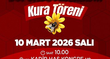 Büyükşehir'in Arılar Çoğalsın Bereket Katlansın Projesi'nde kura heyecanı
