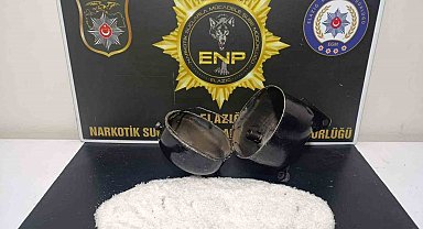 Buzdolabı kompresörüne saklanan uyuşturucuyu narkotik köpeği buldu