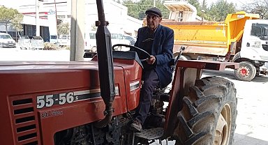 Çalınan traktörüne 21 yıl sonra kavuştu