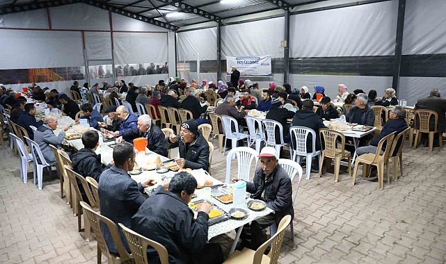 Çameli'de gönül sofraları Emecik Mahallesi'nde kuruldu