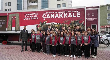 Çanakkale ruhunu taşıyan mobil müze tırı Niğde'de ziyarete açıldı