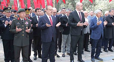 Çanakkale şehitleri Aydın'da dualarla anıldı