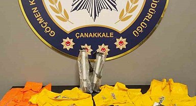 Çanakkale'de 23 düzensiz göçmen yakalandı, 3 organizatör tutuklandı