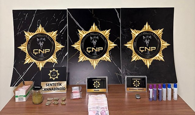 Çanakkale'de huzur uygulamalarında 4 şüpheli tutuklandı