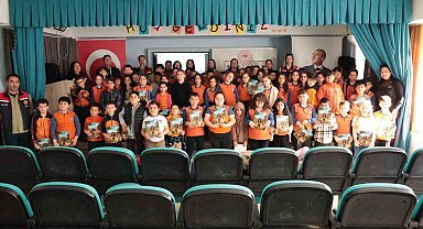 Çanakkale'de öğrencilere su kullanımı hakkında farkındalık eğitimi