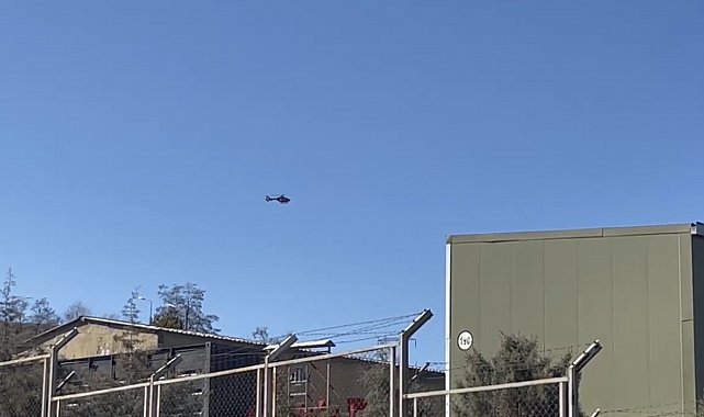 Çankırı'da ambulans helikopter aorta riptürü tespit edilen hasta için havalandı