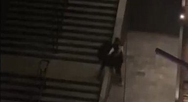 Çankırı'da iki grup arasındaki kavga kamerada