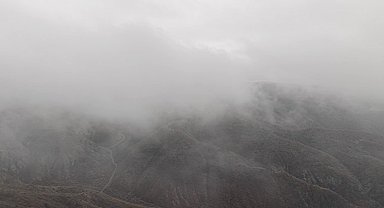 Çankırı'da sis etkili oldu