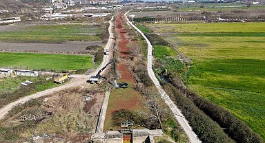 Çark Deresi'nde 5 kilometrelik hat temizleniyor