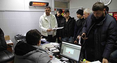 Çarşamba'da 'app plaka' paniği: Şoförler odası doldu taştı