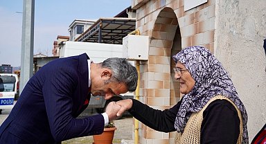Çaycuma Kaymakamı Adem Kaya şehit ve gazi ailelerini ziyaret etti