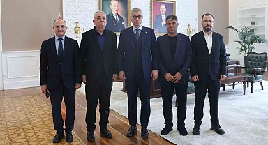 Celal Çoban, Bakan Memişoğlu ile görüştü