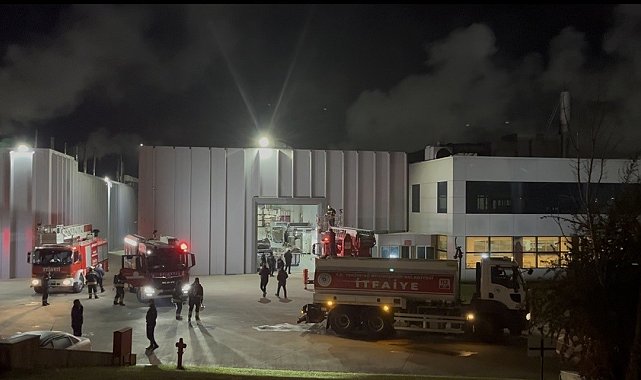 Çerkezköy OSB'de fabrika yangını kontrol altına alındı