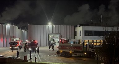 Çerkezköy OSB'de fabrika yangını kontrol altına alındı
