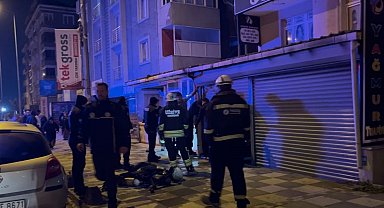 Çerkezköy'de iş yeri yangını