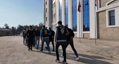 Çeşitli suçlardan yakalanan 18 şüpheli tutuklandı
