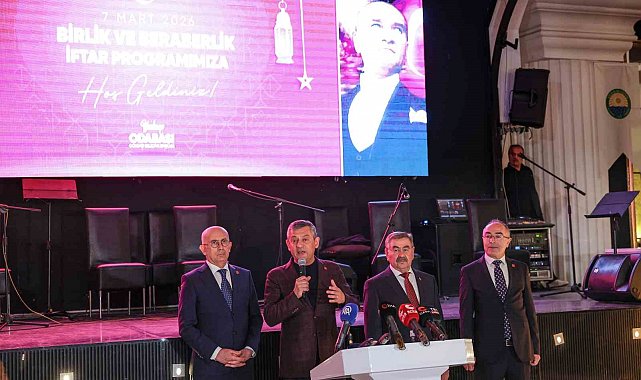 CHP Genel Başkanı Özel: "Trump'ın kurduğu düzen, yeni dünya düzeni olamaz"