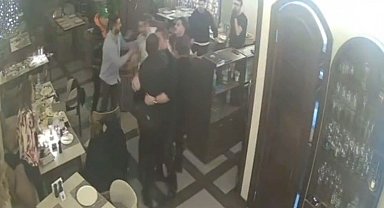 CHP'li belediye başkanının karıştığı kavga kamerada