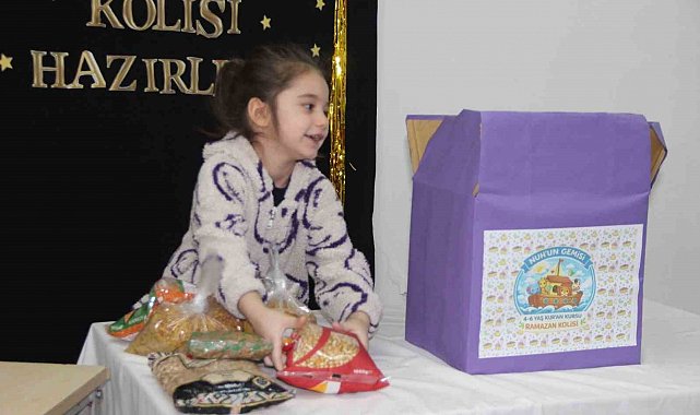 Cizre'de minik yüreklerden büyük dayanışma