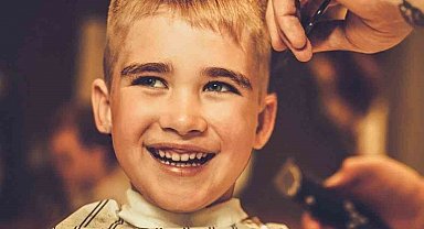 Çocukların bayram tıraşı muhtardan..!