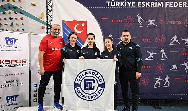 Çolakoğlu Metalurji'nin yıldız eskrimcileri Türkiye'yi İspanya'da temsil edecek