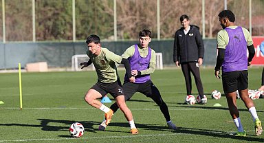 Corendon Alanyaspor, Galatasaray maçı hazırlıklarını tamamladı