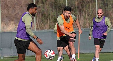 Corendon Alanyaspor, Göztepe maçı hazırlıkları sürdürdü