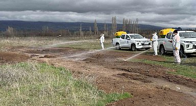 Çorum Belediyesi'nden yaz öncesi vektörle yoğun mücadele
