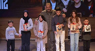 Çorum'da çocuklar sevap için yarıştı