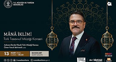 CSO Ada Ankara 'Mana İklimi' konseri ile sanatseverlerle buluşacak