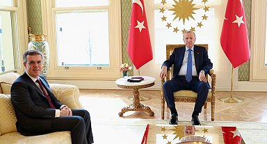 Cumhurbaşkanı Erdoğan, İhlas Holding Yönetim Kurulu Başkanı Ören'i kabul etti