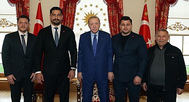 Cumhurbaşkanı Erdoğan, Taha Akgül'ü kabul etti