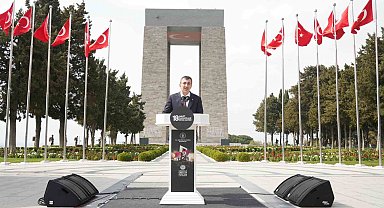 Cumhurbaşkanı Yardımcısı Yılmaz: "Azimle inşa ettiğimiz Türkiye Yüzyılı'nın da en sağlam dayanağı Çanakkale ruhudur"