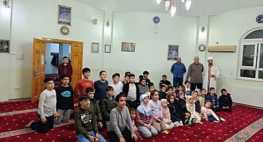 Çüngüş'te Kadir gecesi dualarla idrak edildi