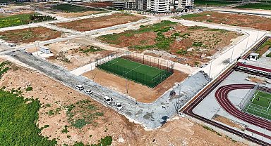 Dağeteği'ne modern yol çalışması